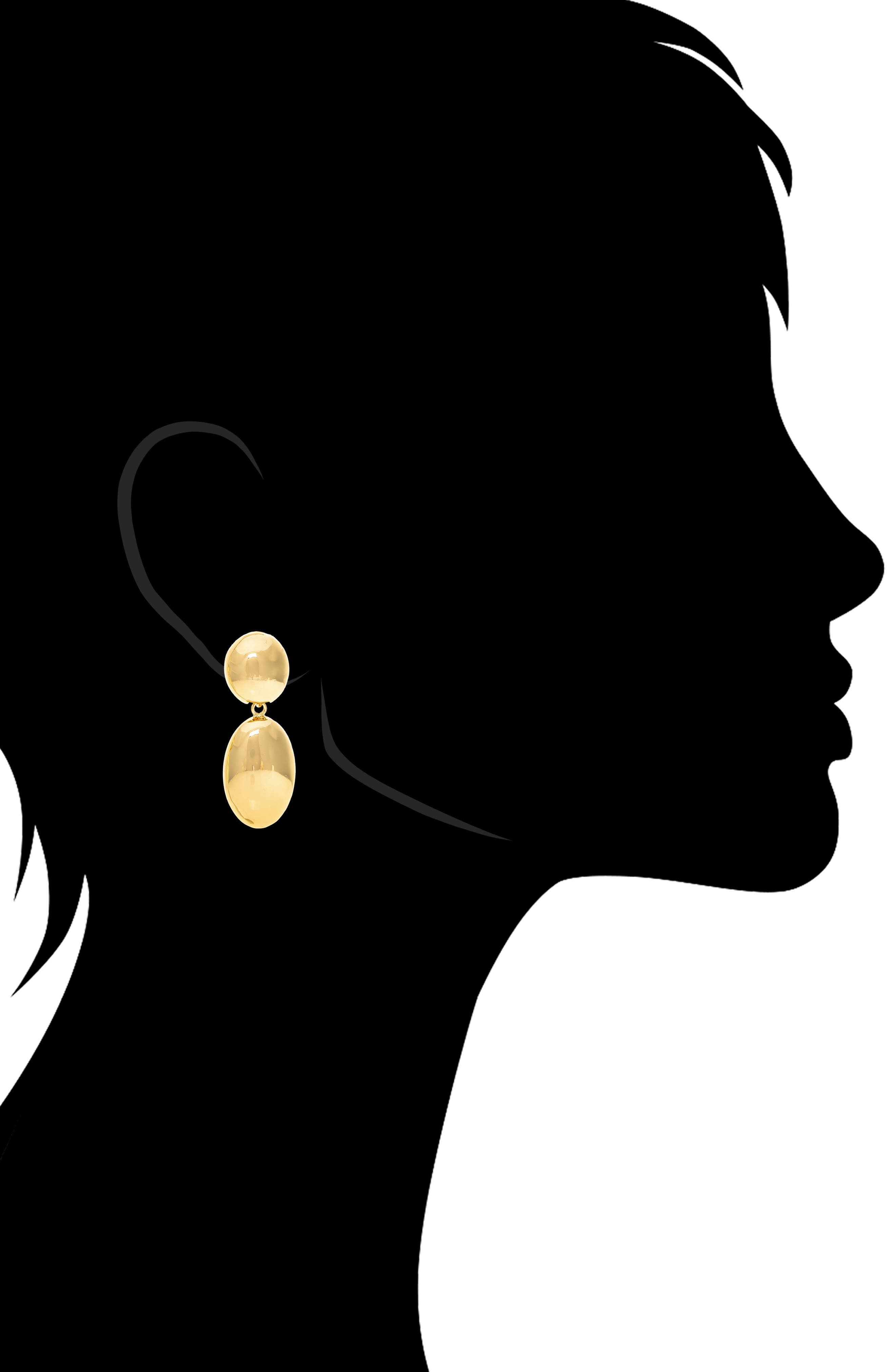 RIVKA FRIEDMAN Double Drop Earrings