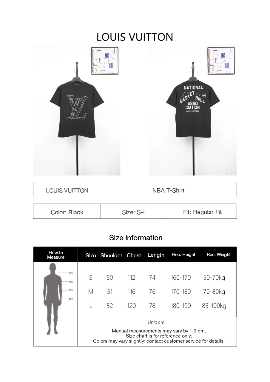 Louis Vuitton Black Basketball Playbook Graphic T-Shirt product photo from LabelPicks