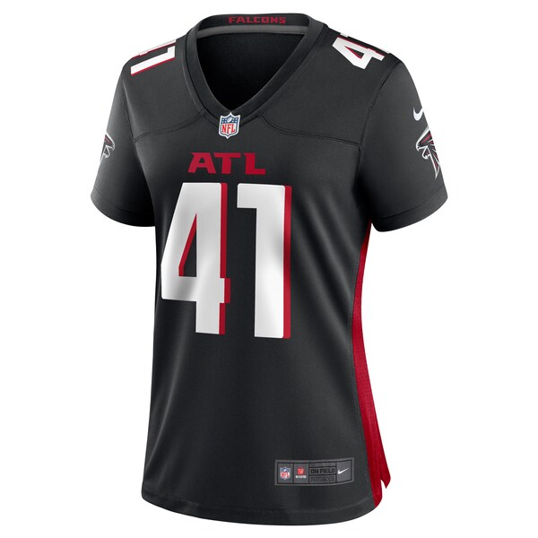 Lukas Denis Atlanta Falcons Nike Women's  Game Jersey -  Black