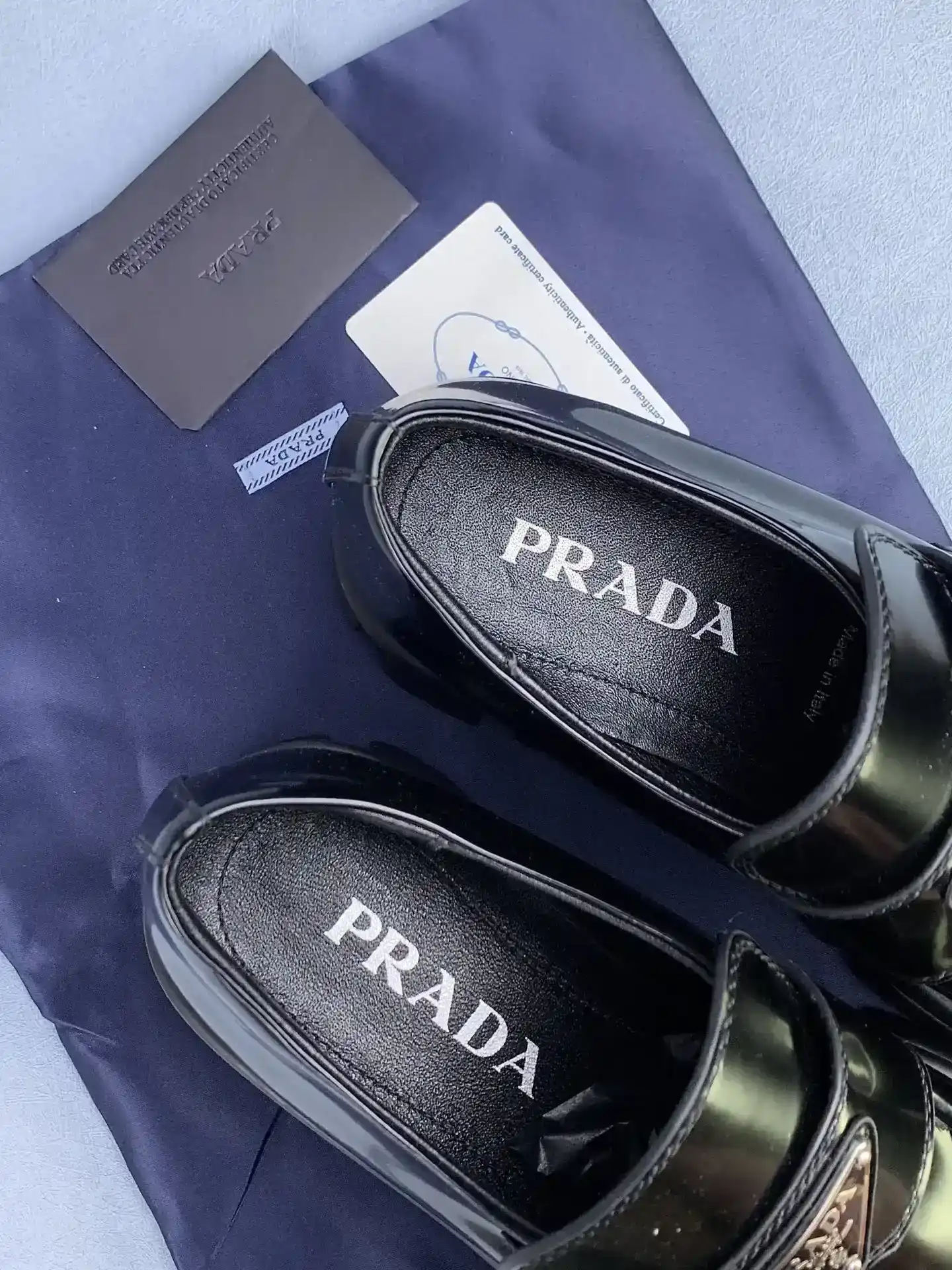 Monolith brushed leather loafers product photo from LabelPicks