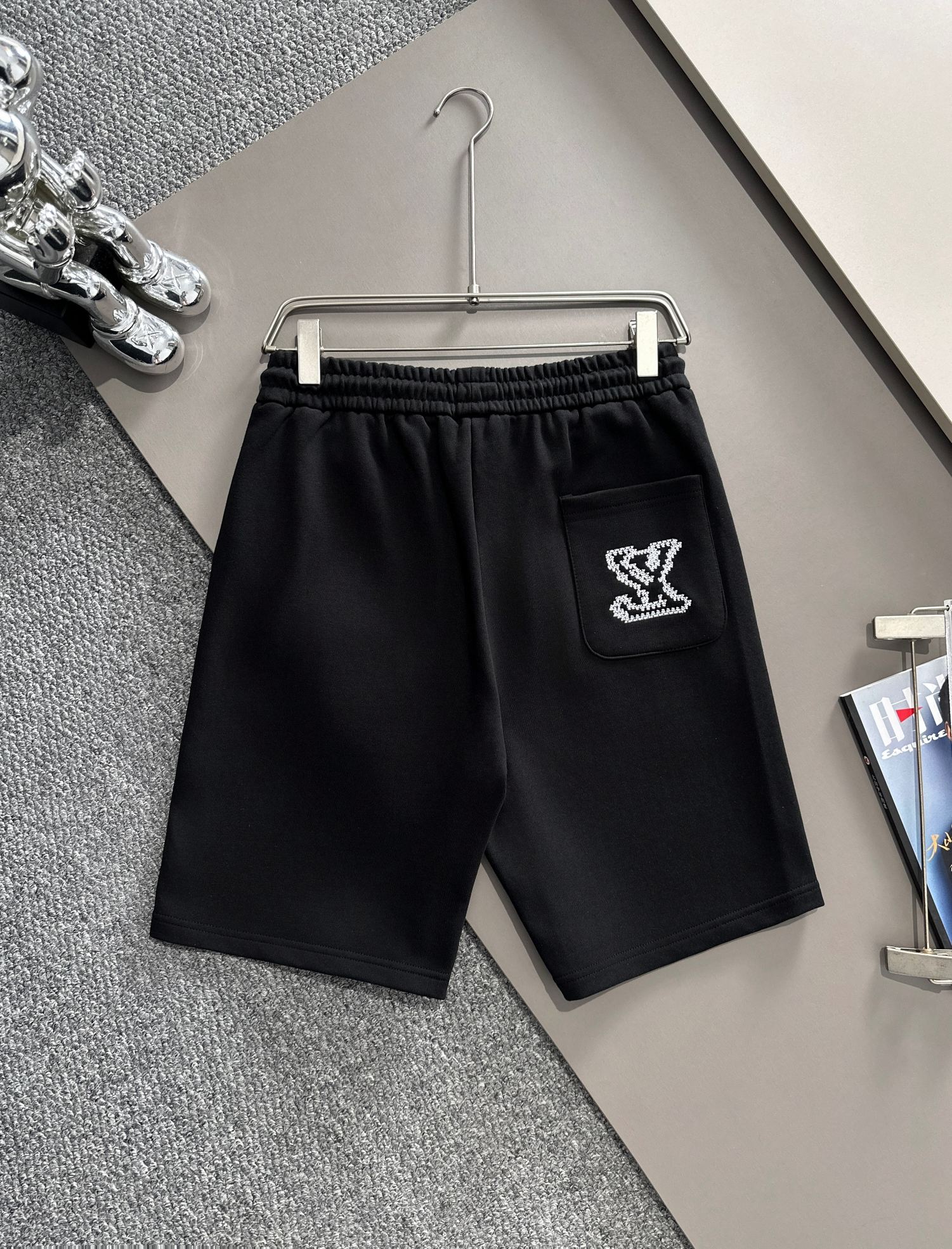 0427 New knitted printed shorts