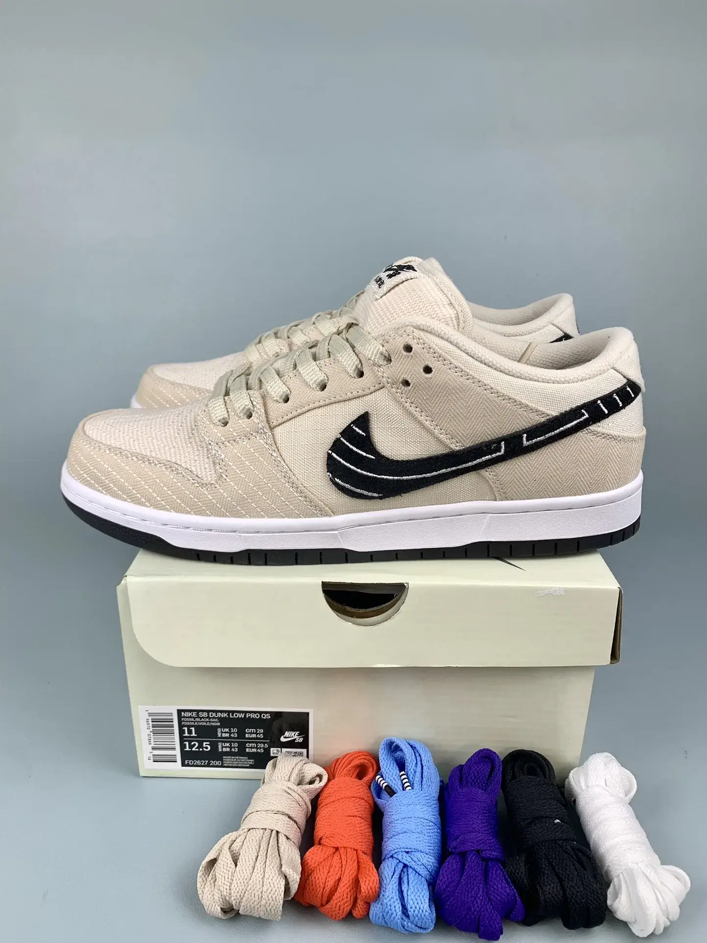 Albino & Preto x Nike SB Dunk Low “Jiu-Jitsu” Shoes product photo from LabelPicks