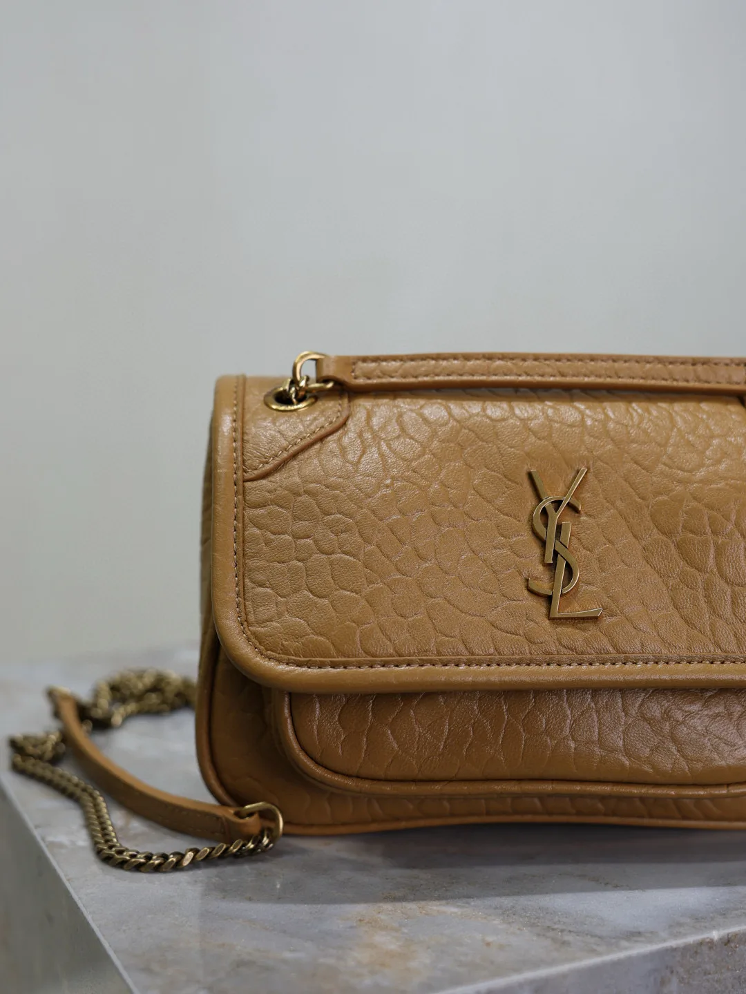 Saint Laurent Lambskin Niki Crossbody Bag product photo from LabelPicks