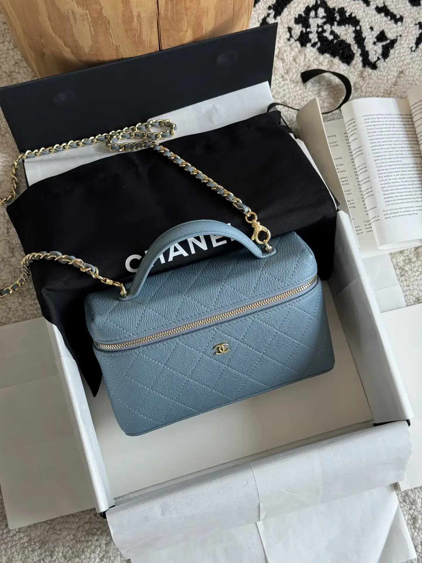 Chanel Lambskin Top Handle Bag product photo from LabelPicks