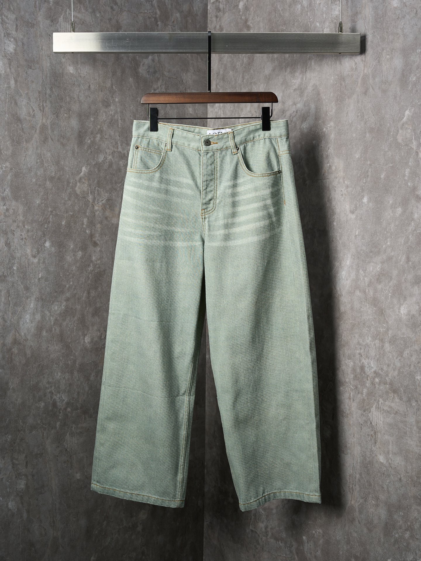 0904 New little jacquard pant