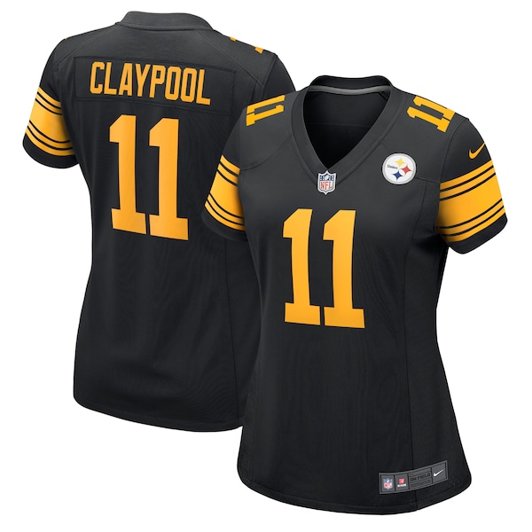 Chase Claypool Pittsburgh Steelers Nike Women's Alternate Game Jersey - Black