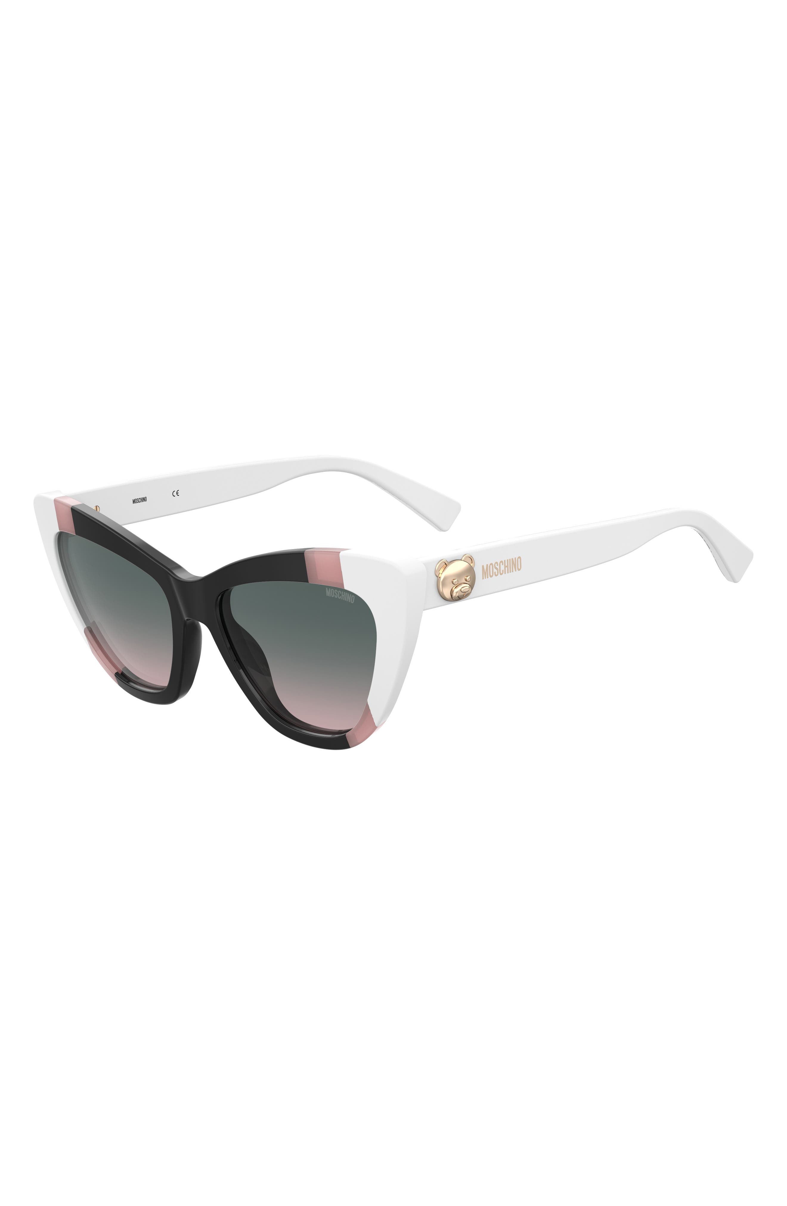 Moschino 54mm Gradient Cat Eye Sunglasses