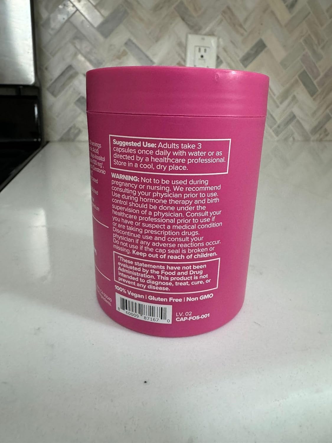 O Positiv FLO Ovarian Support Capsules