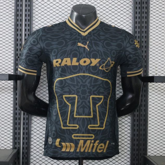 Pumas UNAM 26-27 Third Away Black Jersey (Player Version)