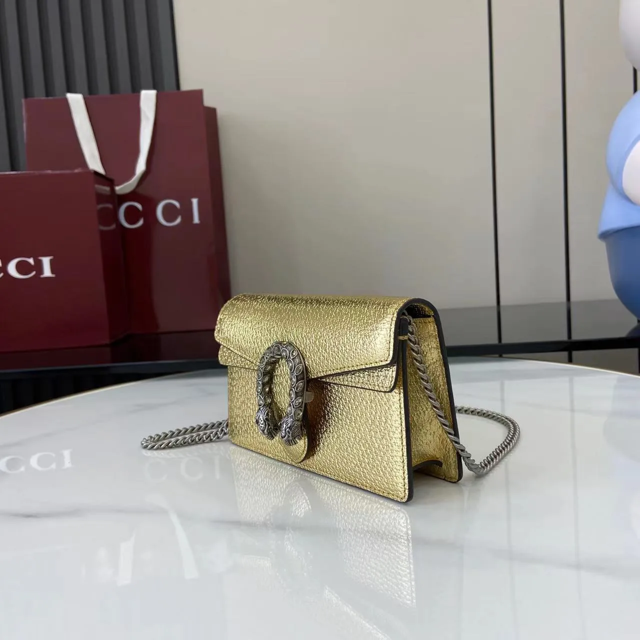 Gucci Gold Dionysus Crossbody Bag product photo from LabelPicks