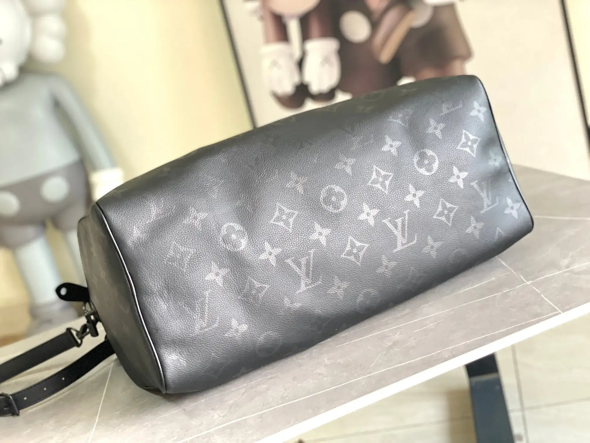 Louis Vuitton Black Speedy Lambskin Top Handle Bag product photo from LabelPicks