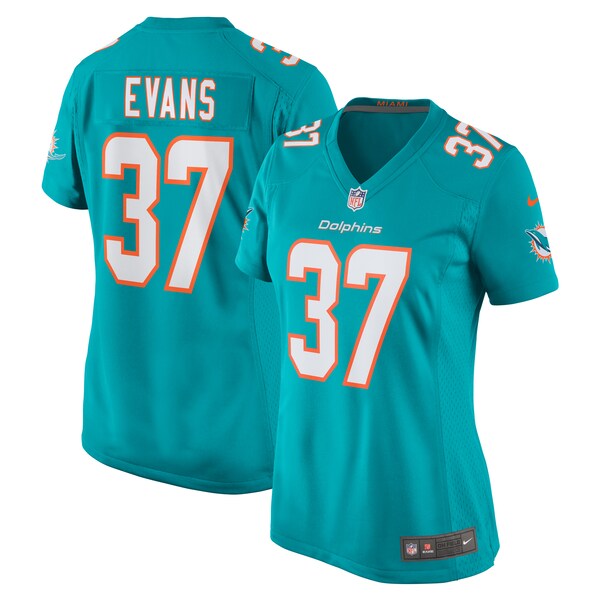 Darrynton Evans Miami Dolphins Nike Women's Team Game Jersey -  Aqua