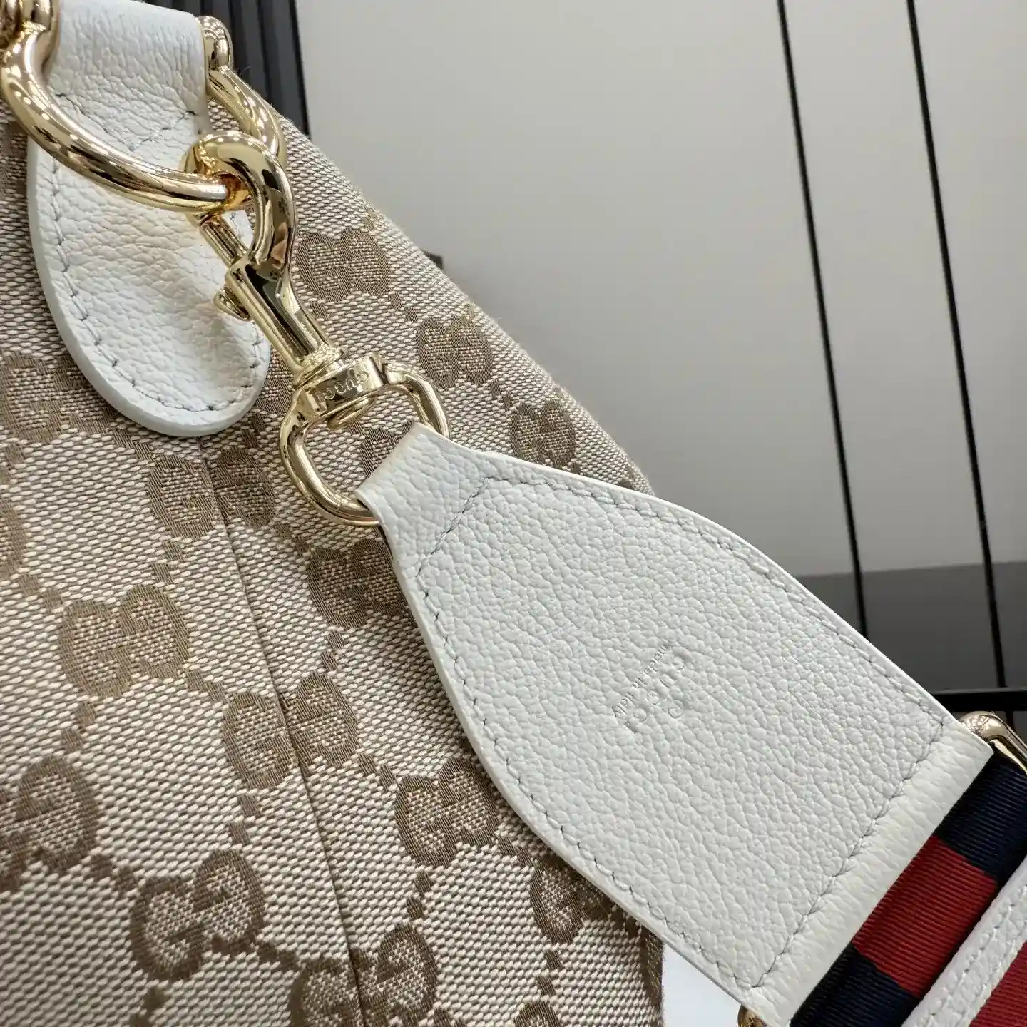 Gucci Canvas and Leather Shoulder Bag product photo from LabelPicks