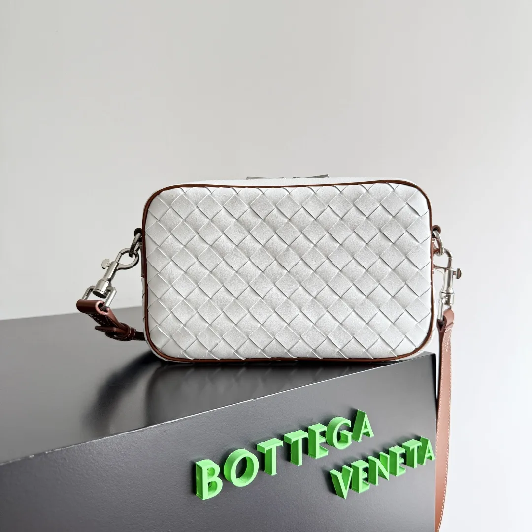 Bottega Veneta Intrecciato Woven Leather Crossbody Bag product photo from LabelPicks