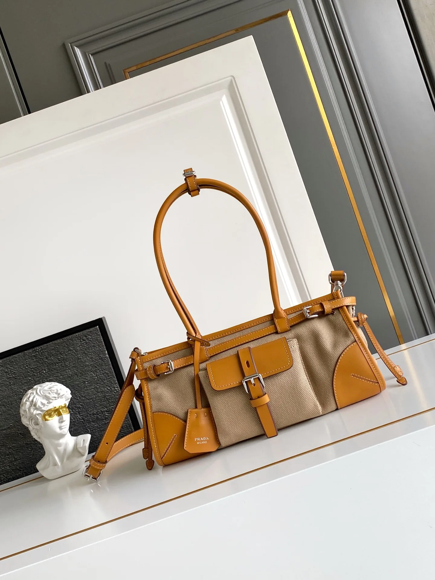 Prada Calfskin Top Handle Bag product photo from LabelPicks