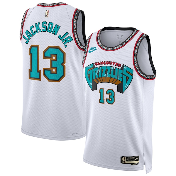 Jaren Jackson Jr. Memphis Grizzlies Nike Unisex 2024/25 Swingman Jersey - White - Classic Edition