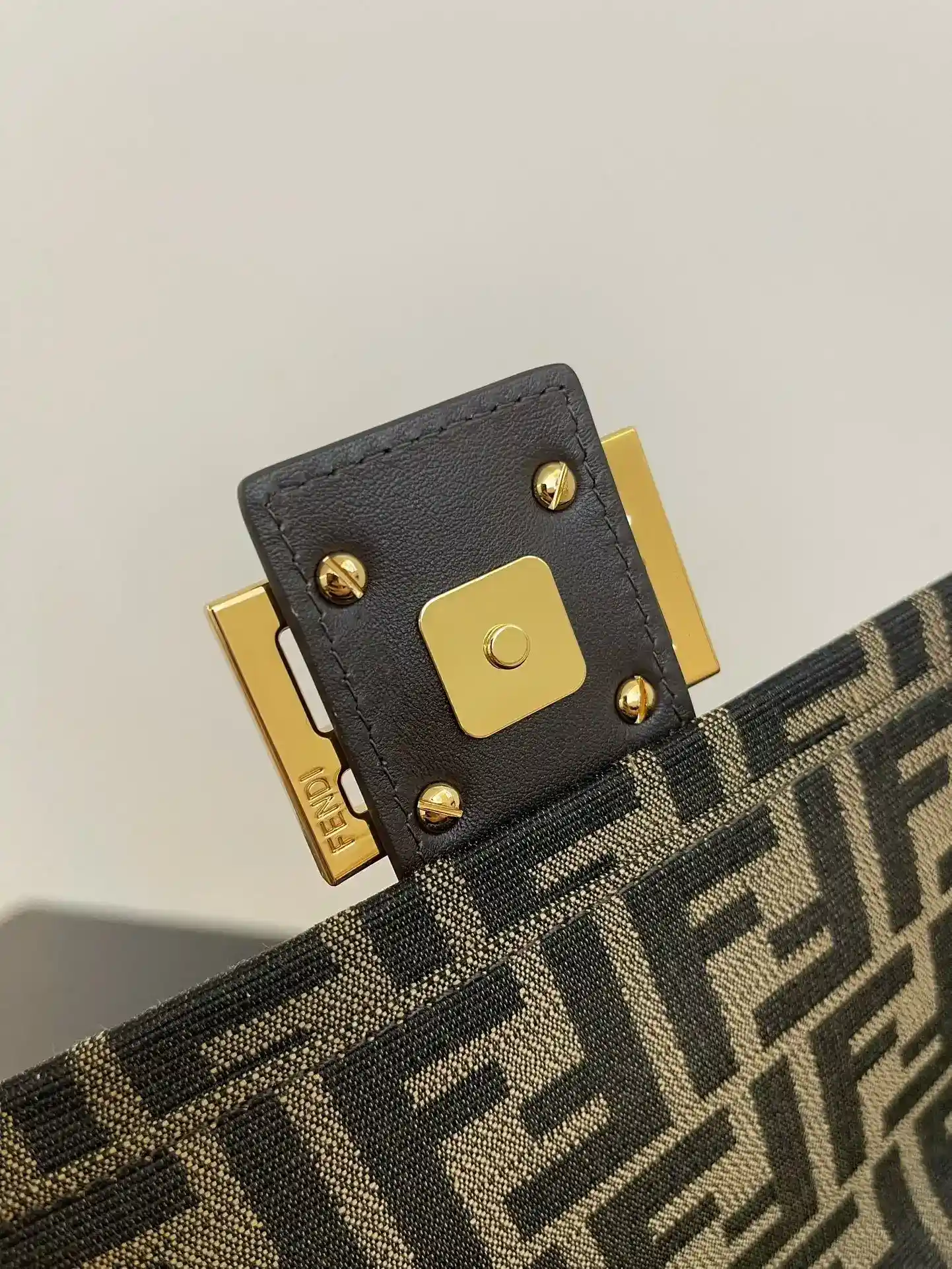 Fendi Baguette Monogram Canvas Shoulder Bag product photo from LabelPicks