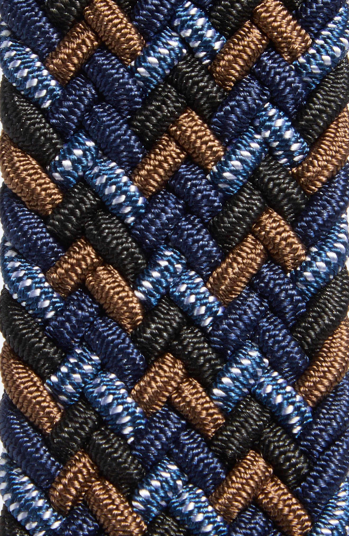 Johnston & Murphy Stretch Braided Belt