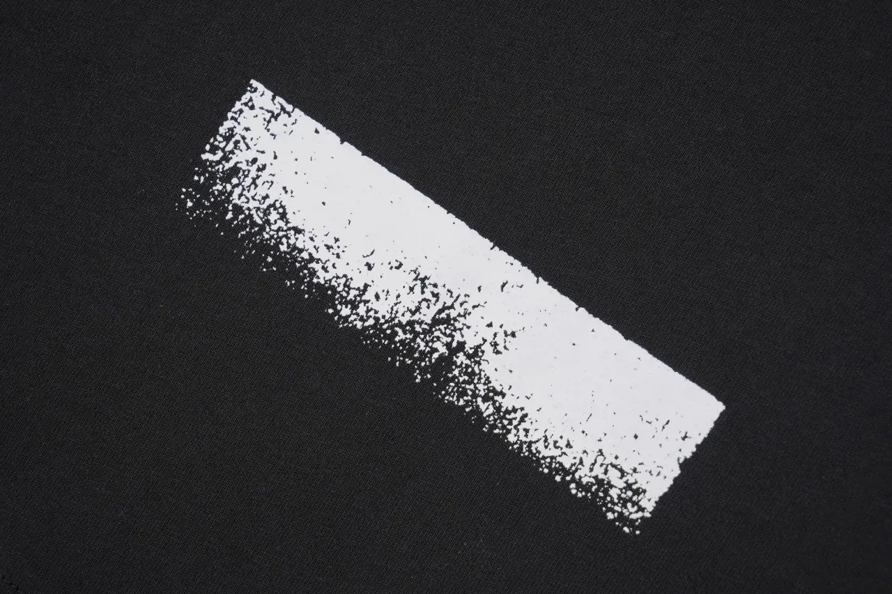 Off-White Black Spray Stripe Graphic T-Shirt product photo from LabelPicks