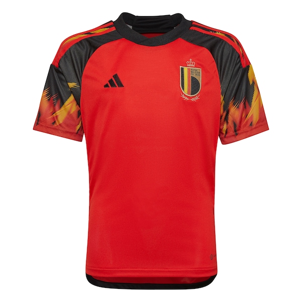 Belgium National Team adidas Youth 2022/23 Home Replica Jersey - Red