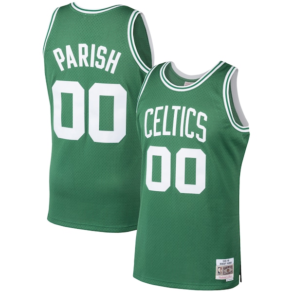 Robert Parish Boston Celtics 1985/86 Hardwood Classics Swingman Jersey - Kelly Green