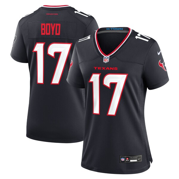 Kris Boyd Houston Texans Nike Women's Team Game Jersey -  Navy