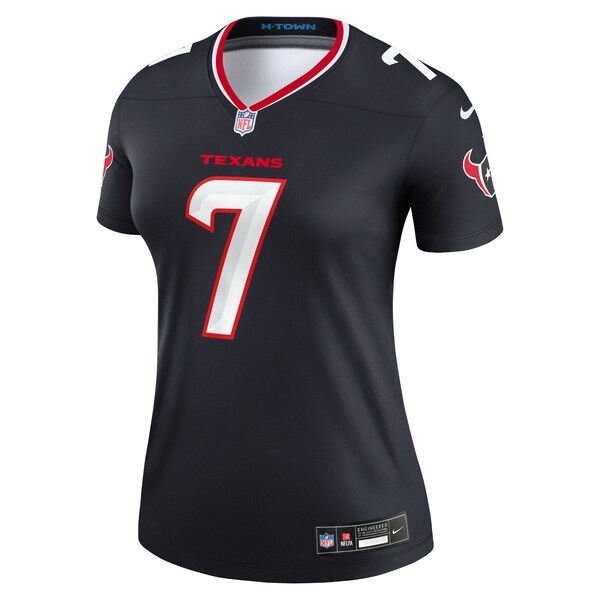 C.J. Stroud Houston Texans Nike Women's Legend Player Performance Top -  Navy