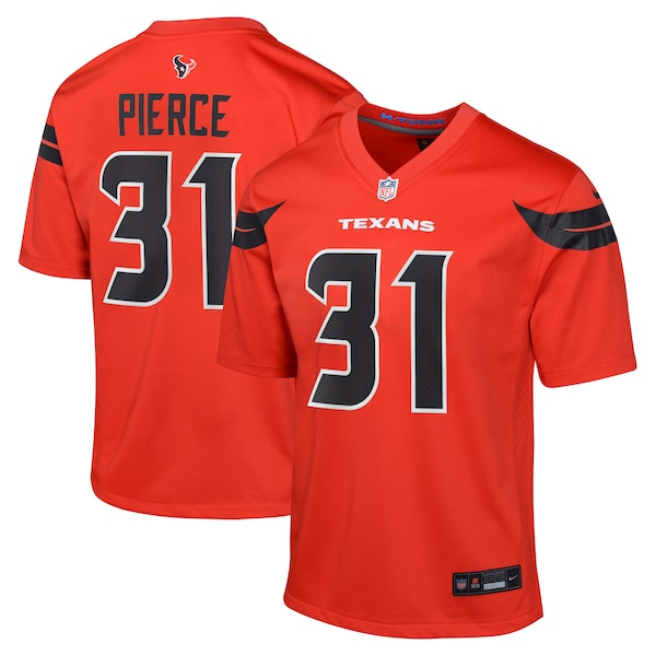 Dameon Pierce Houston Texans Nike Youth Alternate Game Jersey - Red/Navy