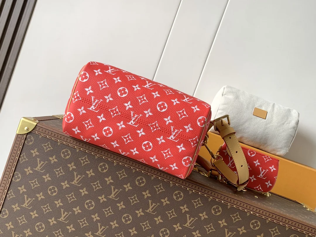 Louis Vuitton Green Speedy Monogram Canvas Top Handle Bag product photo from LabelPicks