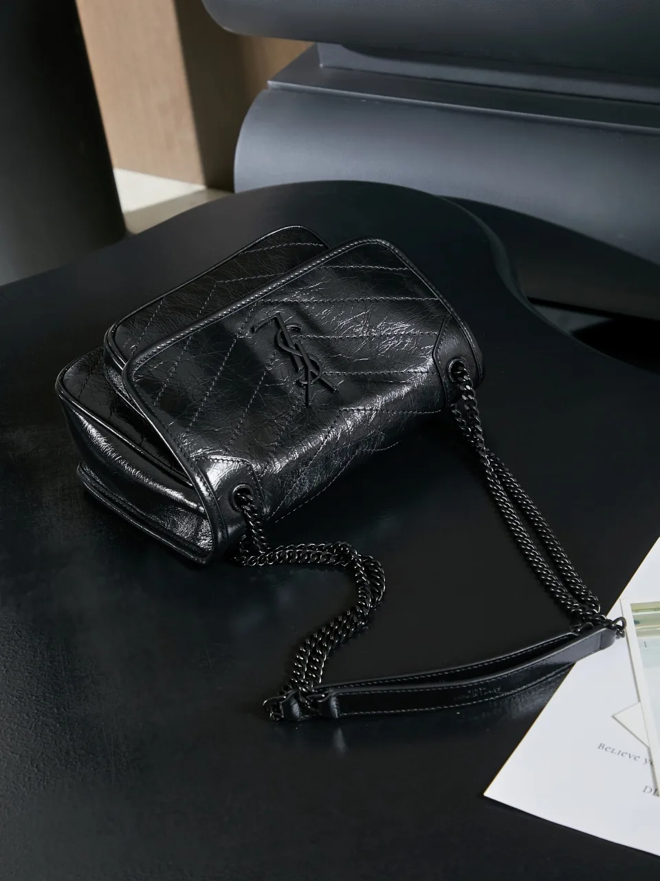 Saint Laurent Calfskin Niki Shoulder Bag product photo from LabelPicks