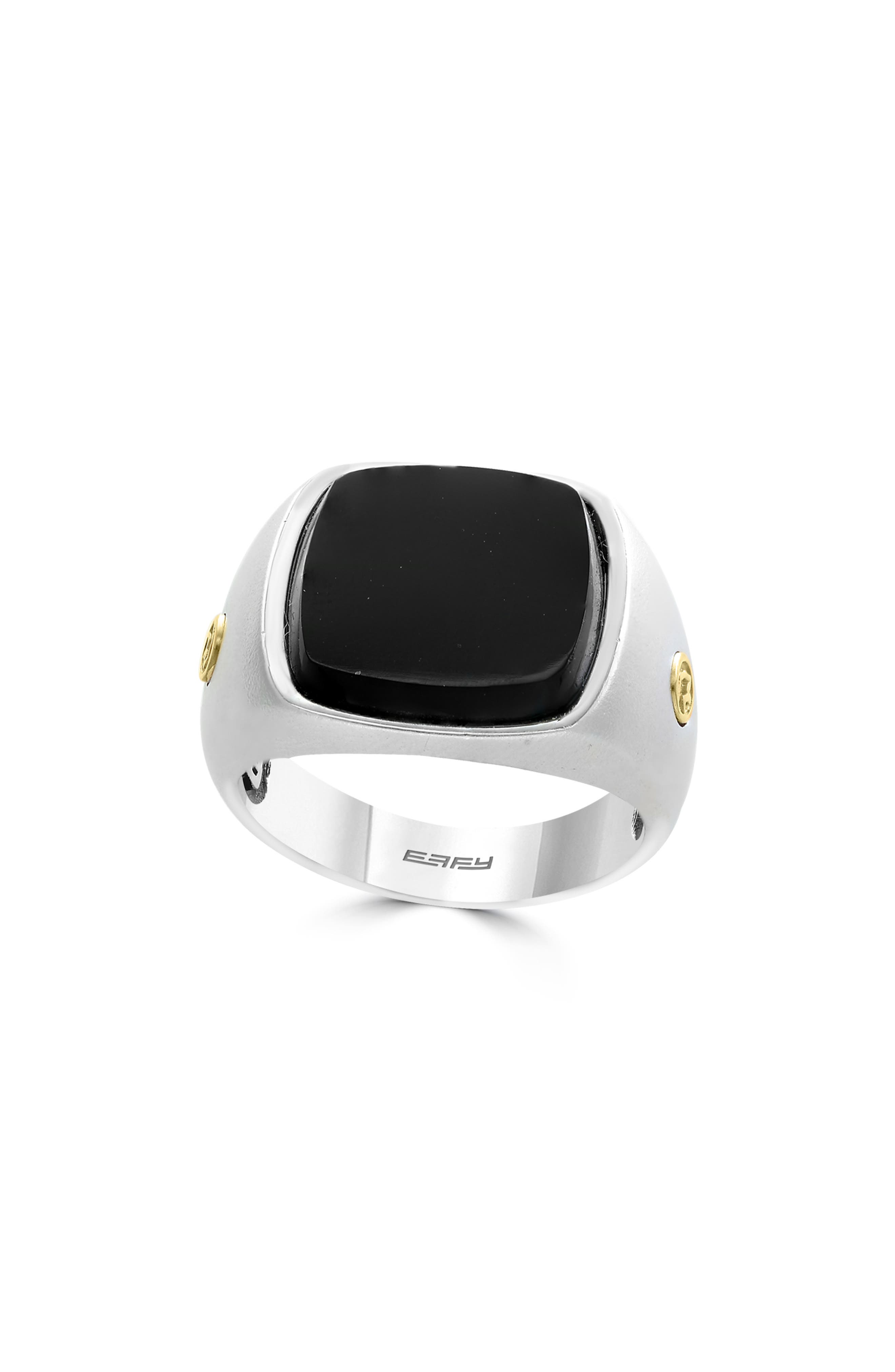 EFFY Sterling Silver Onyx Signet Ring
