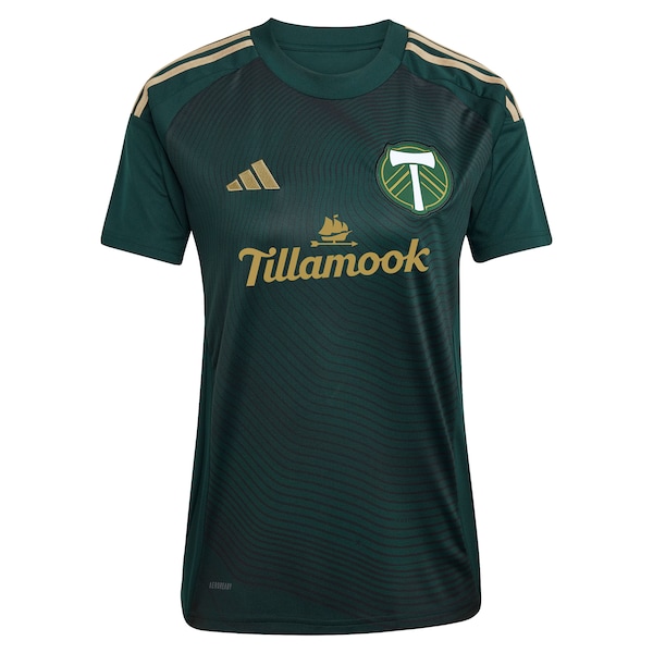 Jonathan Rodríguez Portland Timbers adidas Women's 2025 Forever Green & Gold Replica Player Jersey - Green