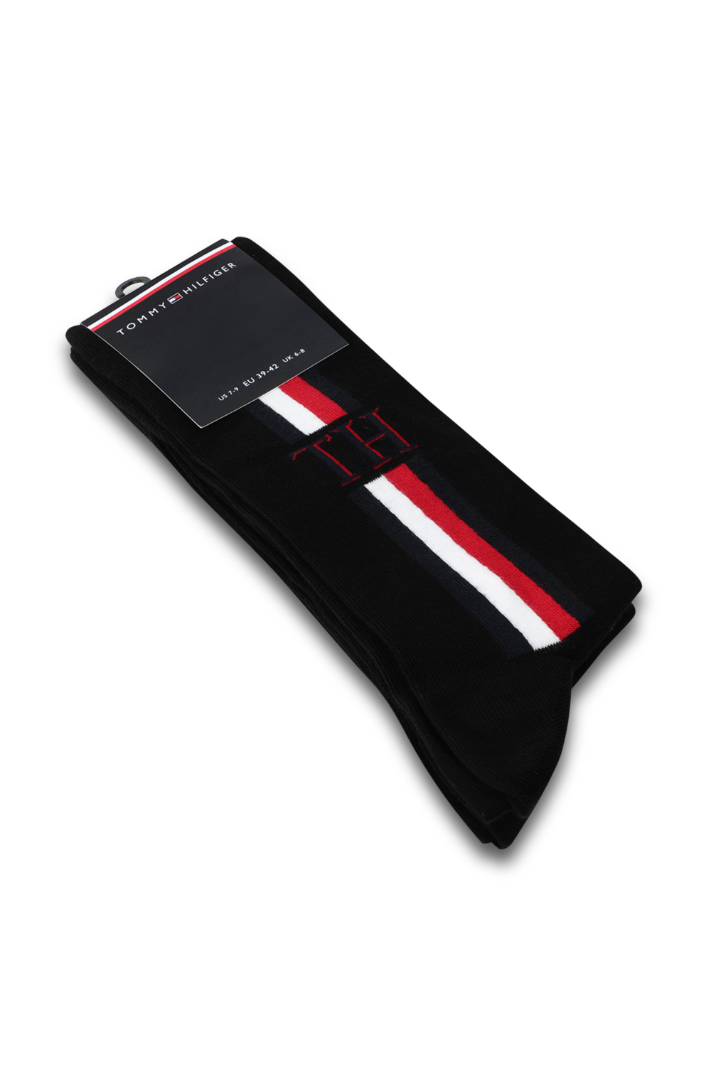 TOMMY HILFIGER מארז שני זוגות גרביים עם דגל
