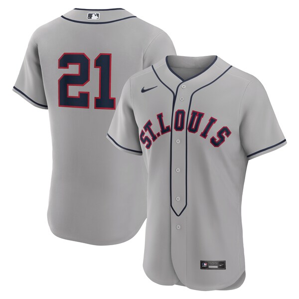 Lars Nootbaar St. Louis Cardinals Nike 2024 Rickwood Classic Authentic Player Jersey - Gray