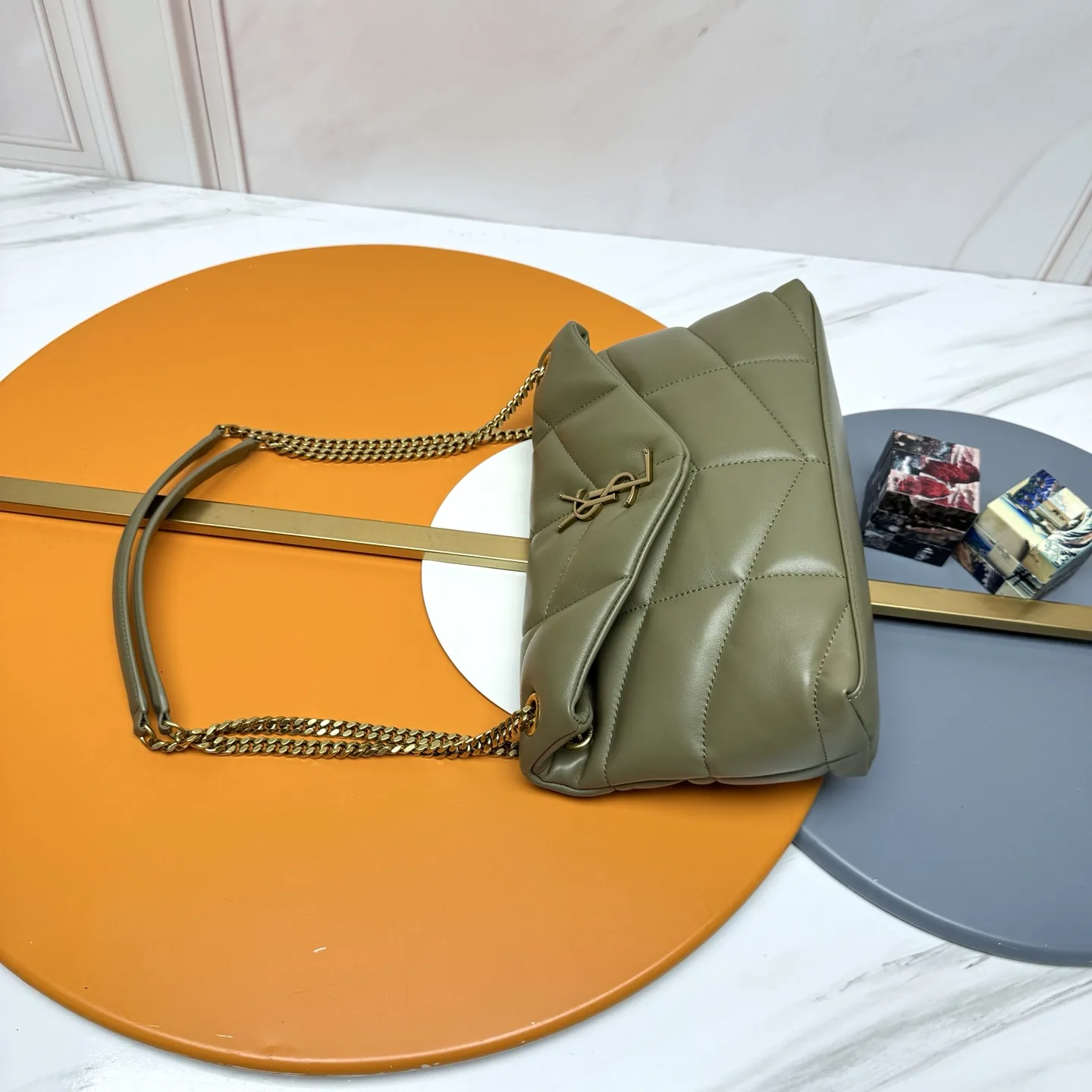 Saint Laurent Quilted Leather Loulou Shoulder Bag product photo from LabelPicks