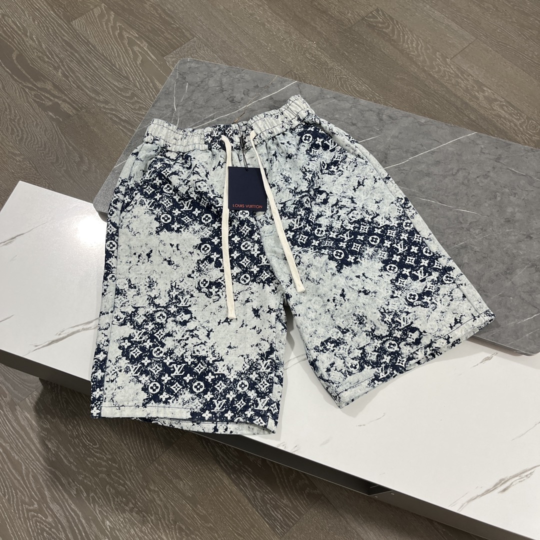 0427 Full jacquard letter shorts