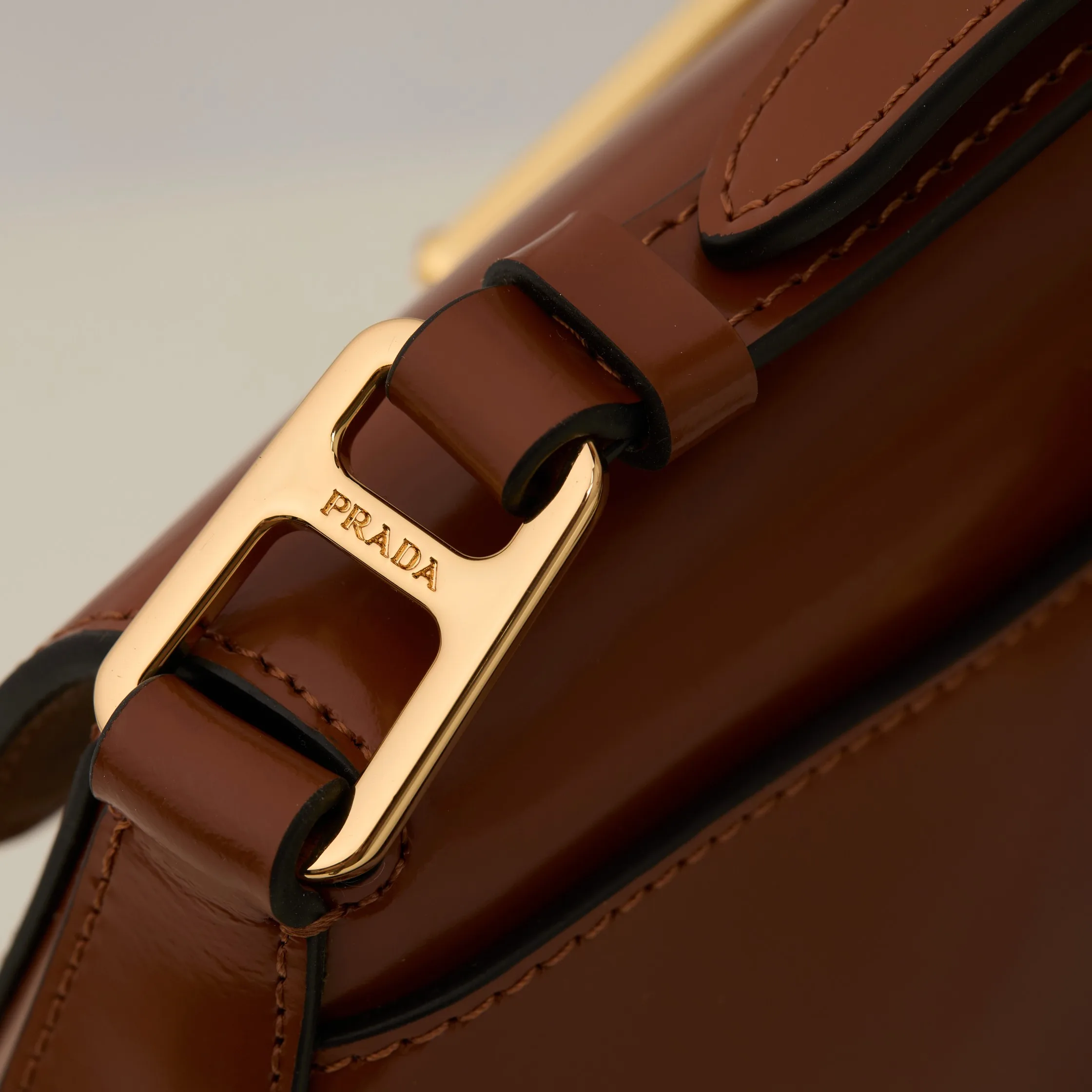 Prada Brown Shoulder Bag product photo from LabelPicks