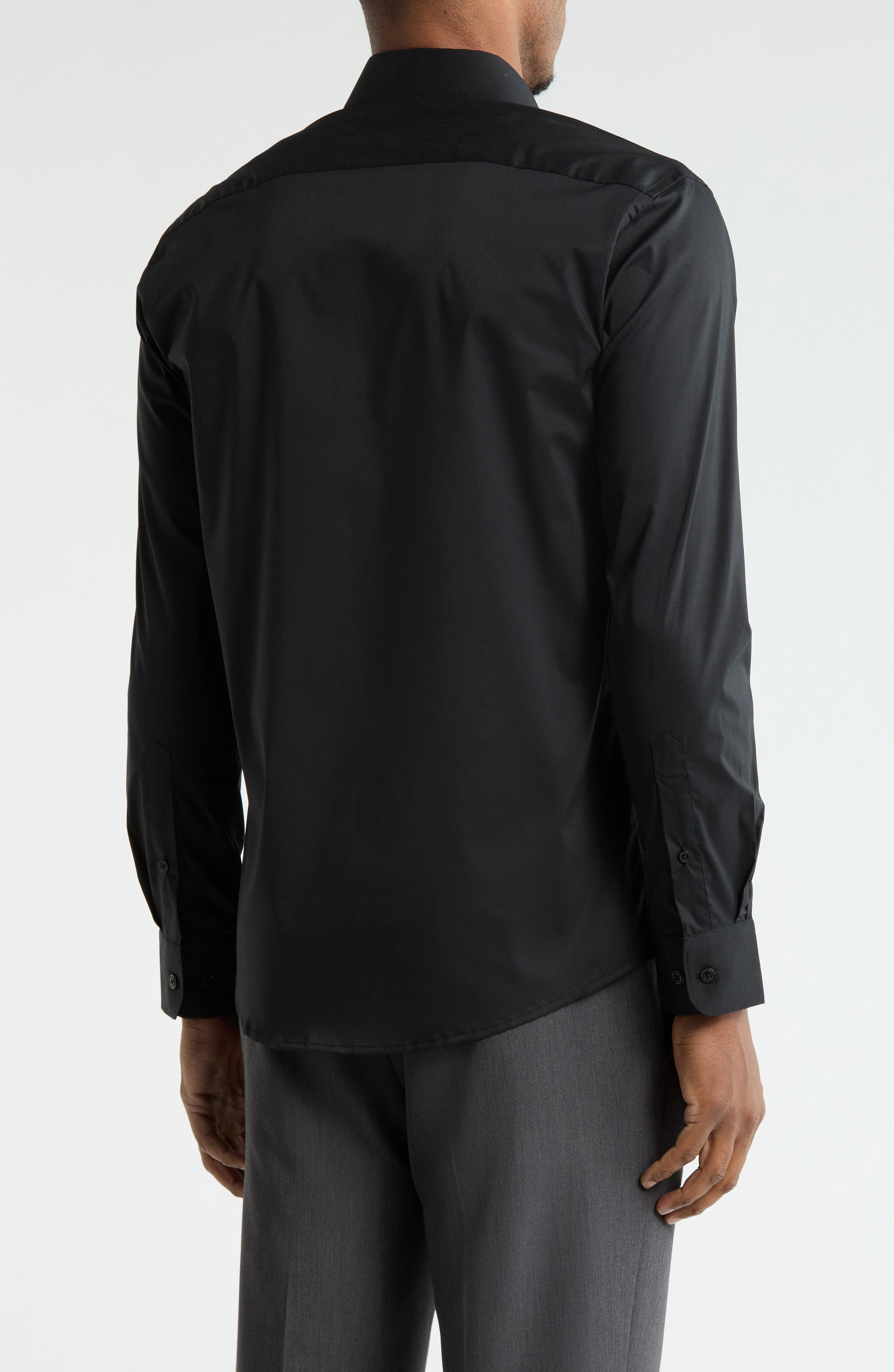 DKNY Slim Fit Stretch Dress Shirt