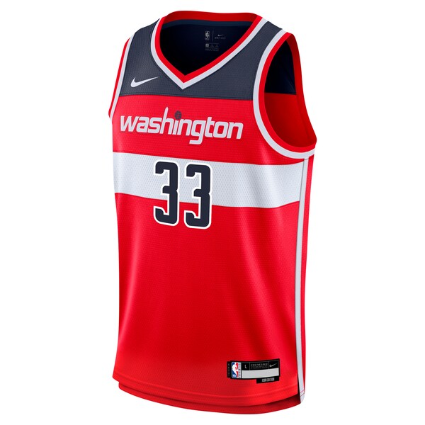 Kyle Kuzma Washington Wizards Nike Youth Swingman Jersey - Icon Edition - Red