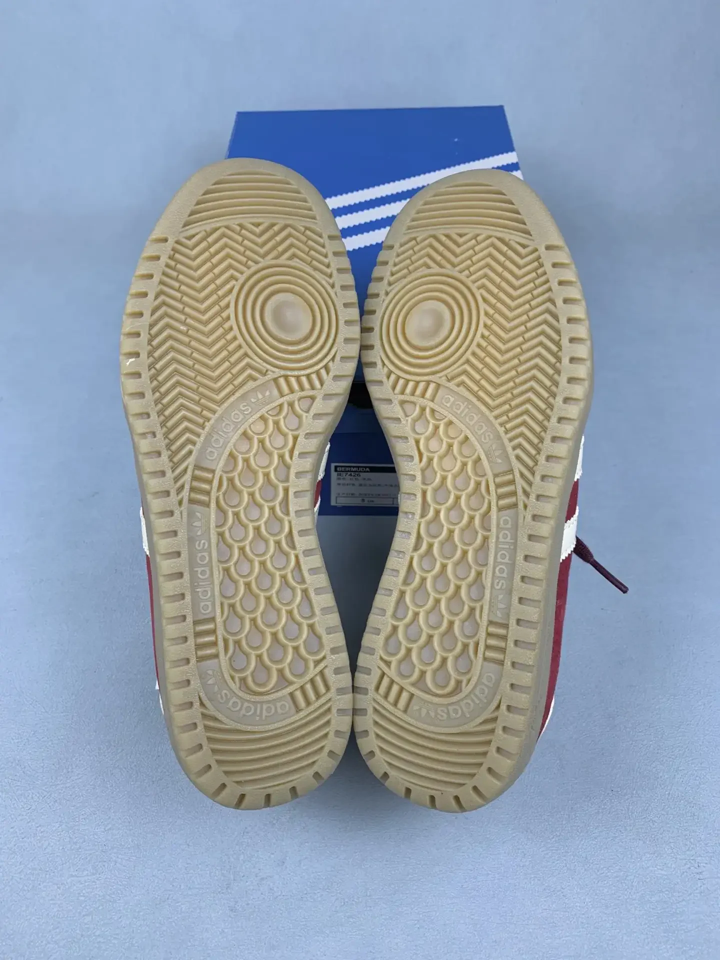 adidas Bermuda Collegiate Burgundy Shoes product photo from LabelPicks