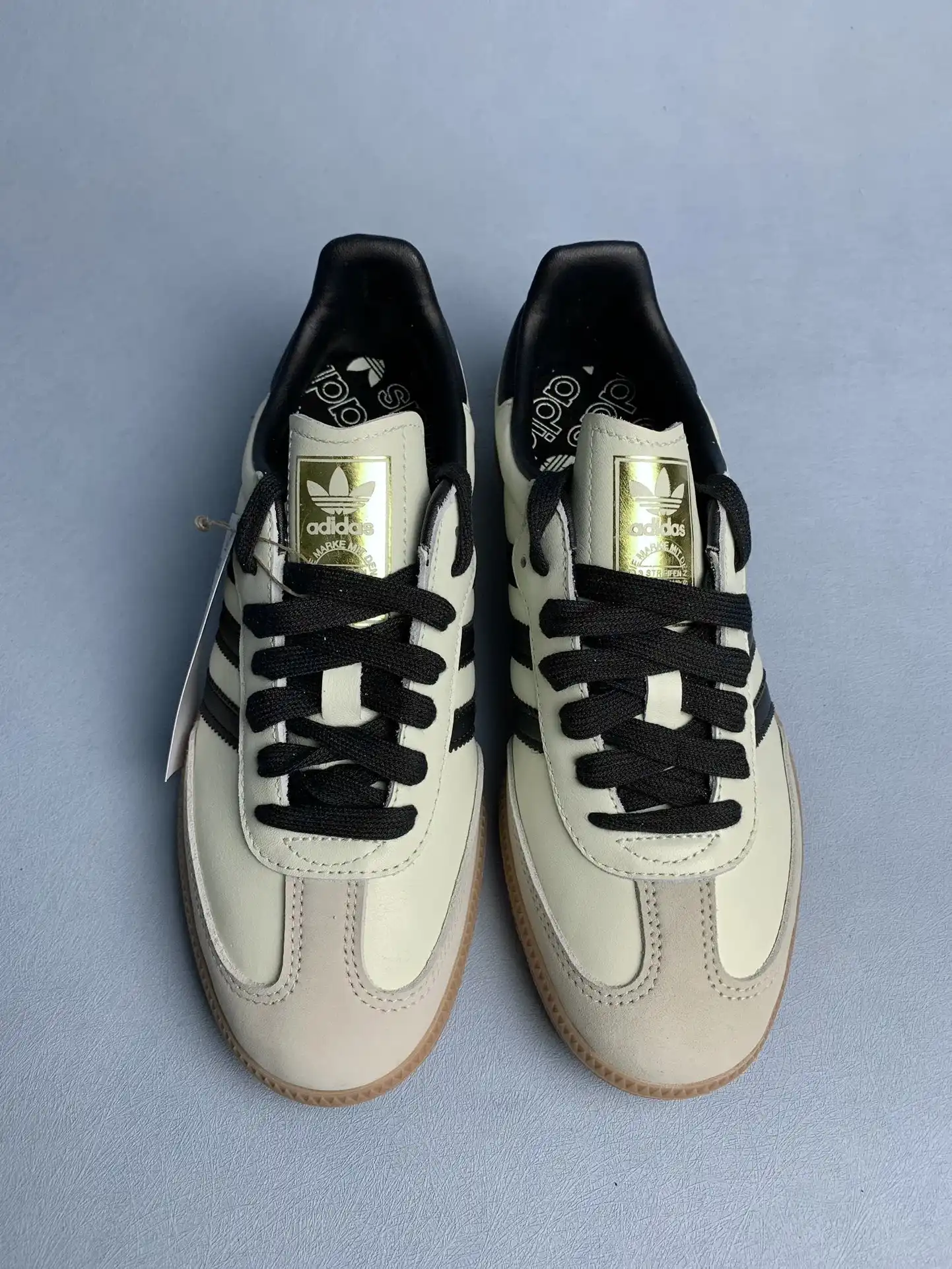 adidas Samba OG Cream White Sand Strata Shoes product photo from LabelPicks