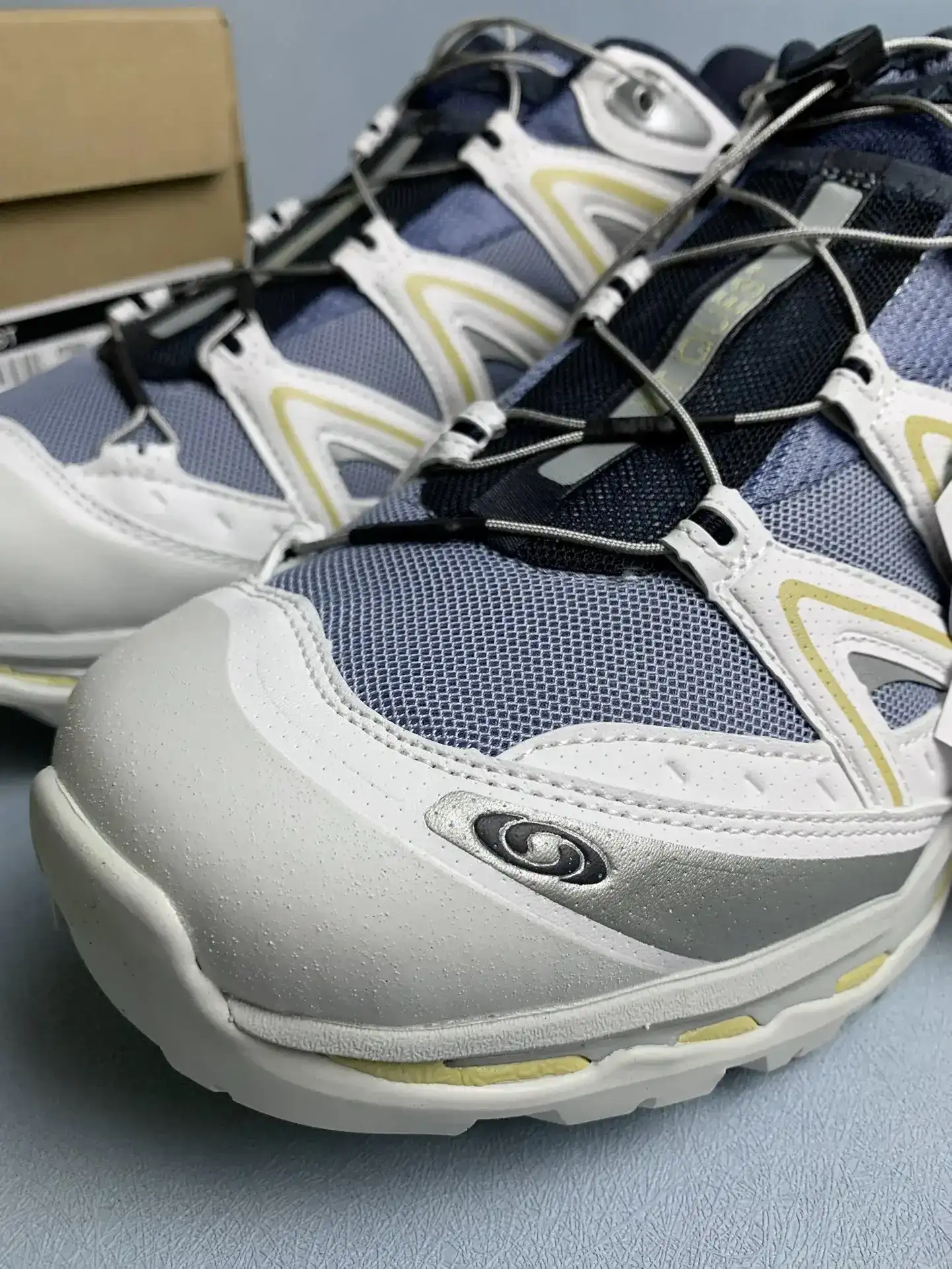 Salomon XT-Quest “White Blue” Shoes product photo from LabelPicks