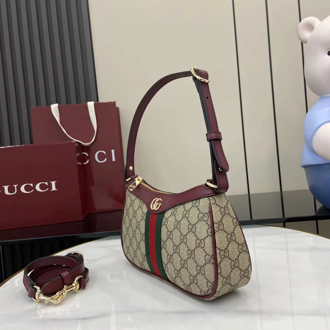 Gucci Brown Ophidia Shoulder Bag product photo from LabelPicks