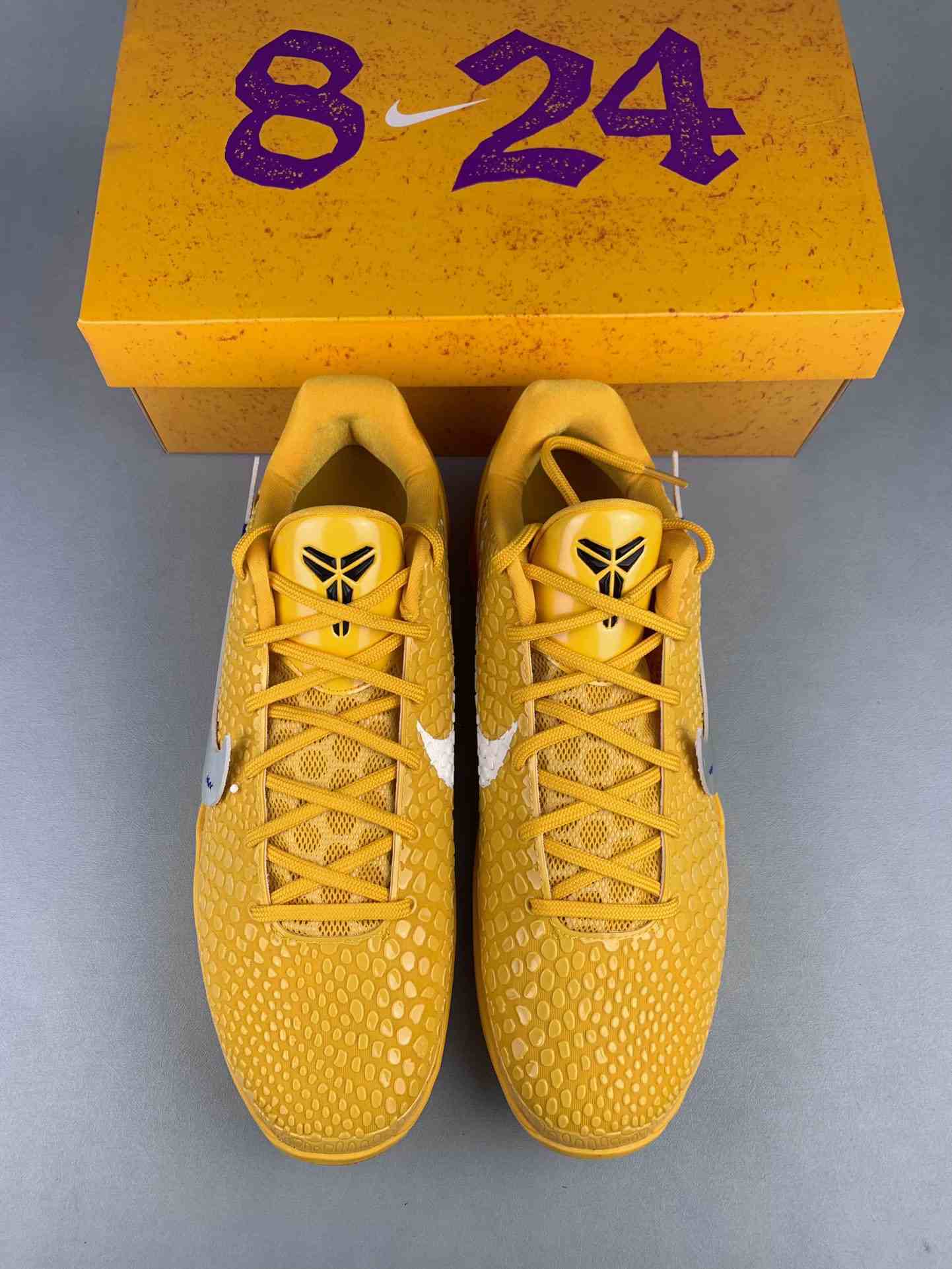 Kobe 6 Protro 'Chaos Yellow' Custom Basketball Shoes
