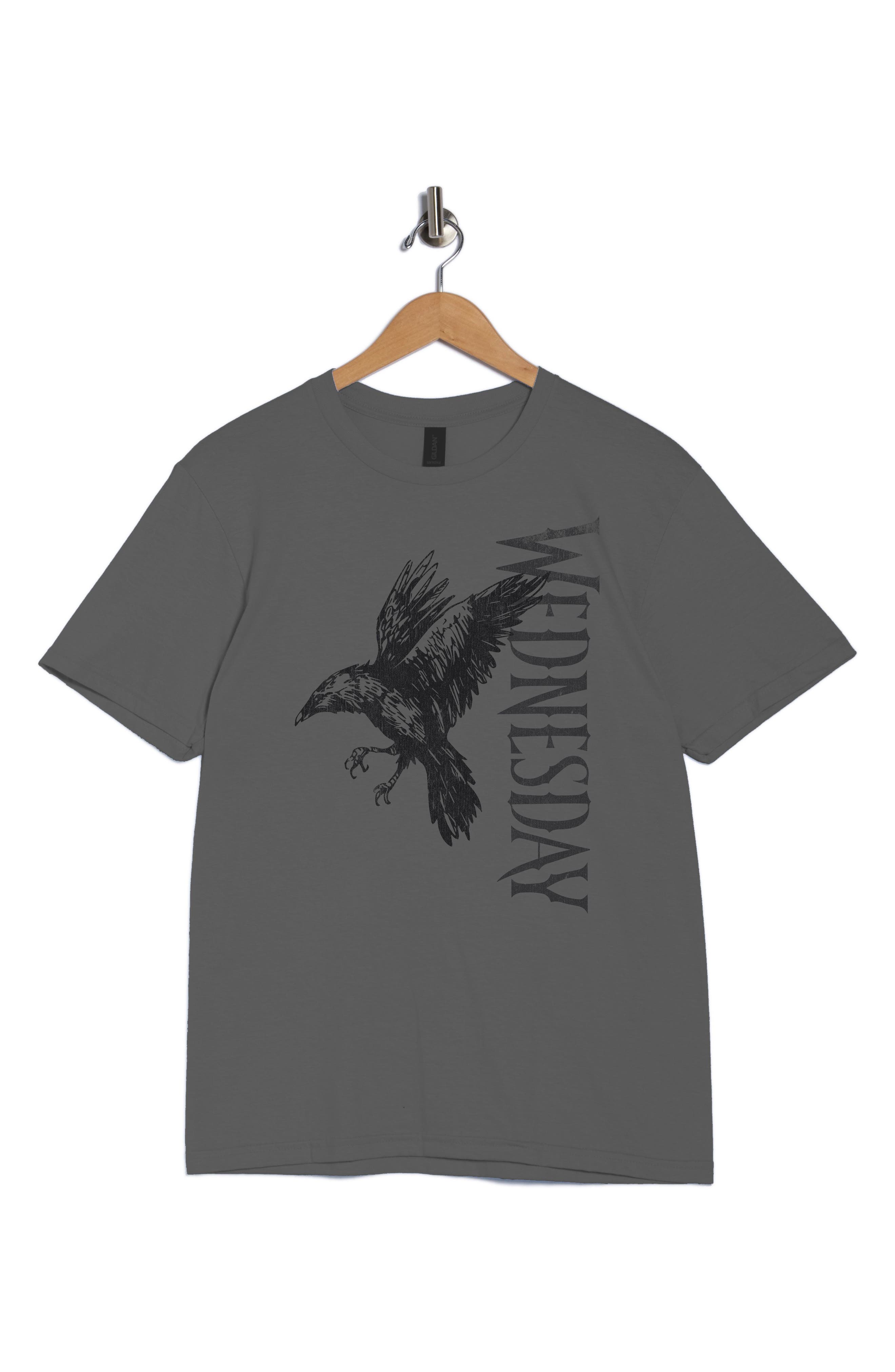 Monster Digital Wednesday Raven Graphic T-Shirt