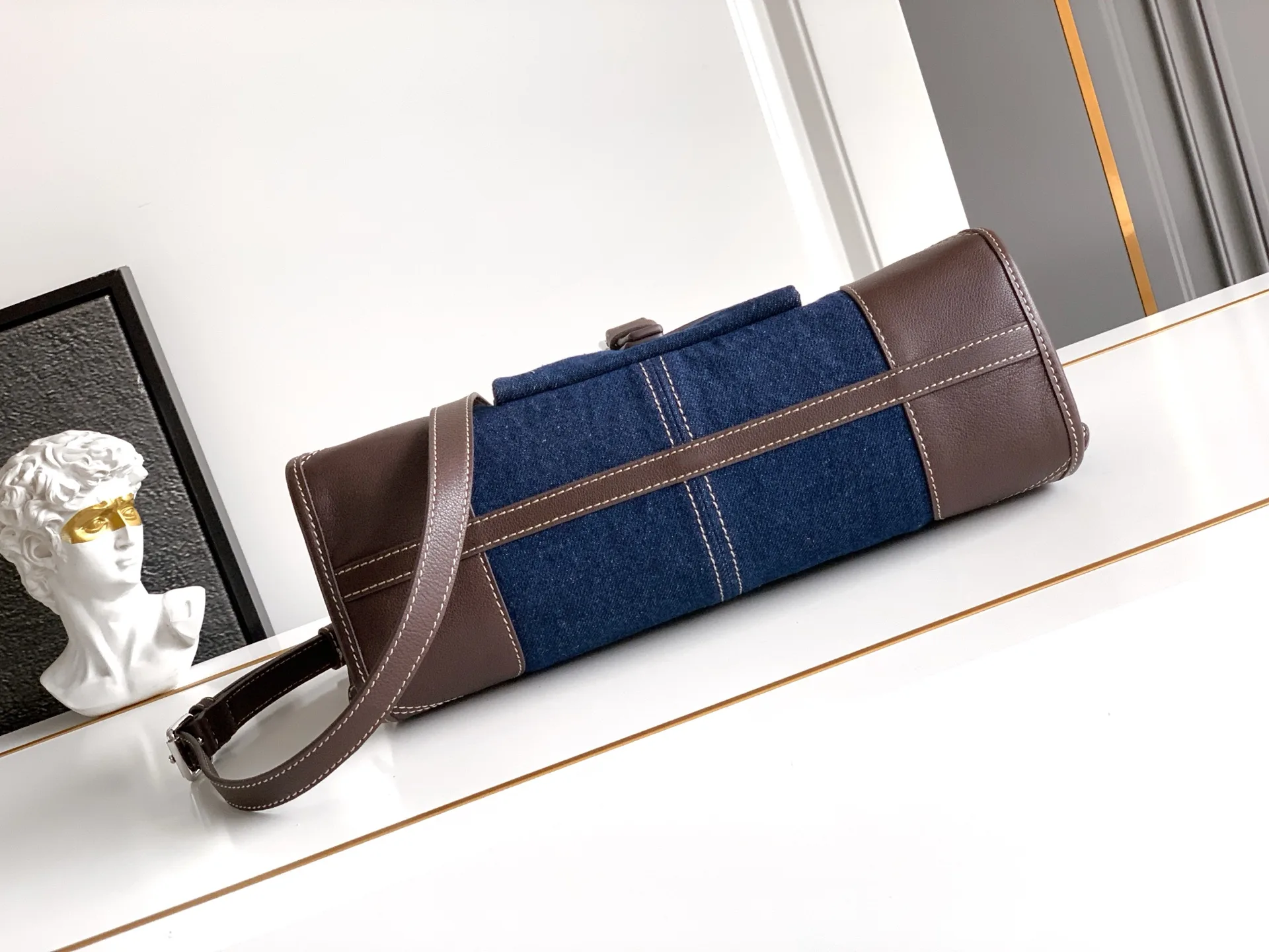 Prada Bonnie Calfskin Top Handle Bag product photo from LabelPicks