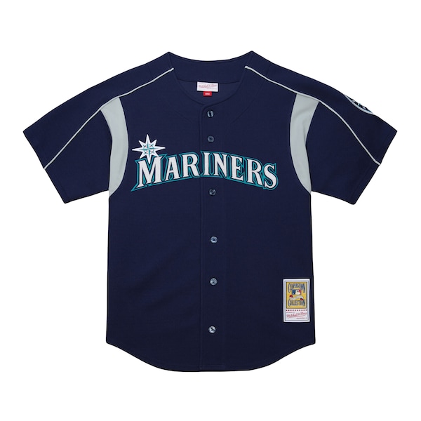 Felix Hernandez Seattle Mariners  Cooperstown Collection Batting Practice Jersey – Navy