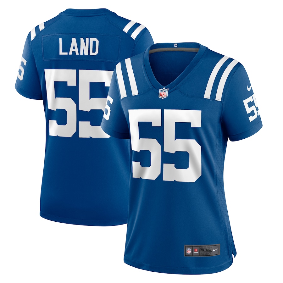 Isaiah Land Indianapolis Colts Nike Women's Team Game Jersey -  Royal