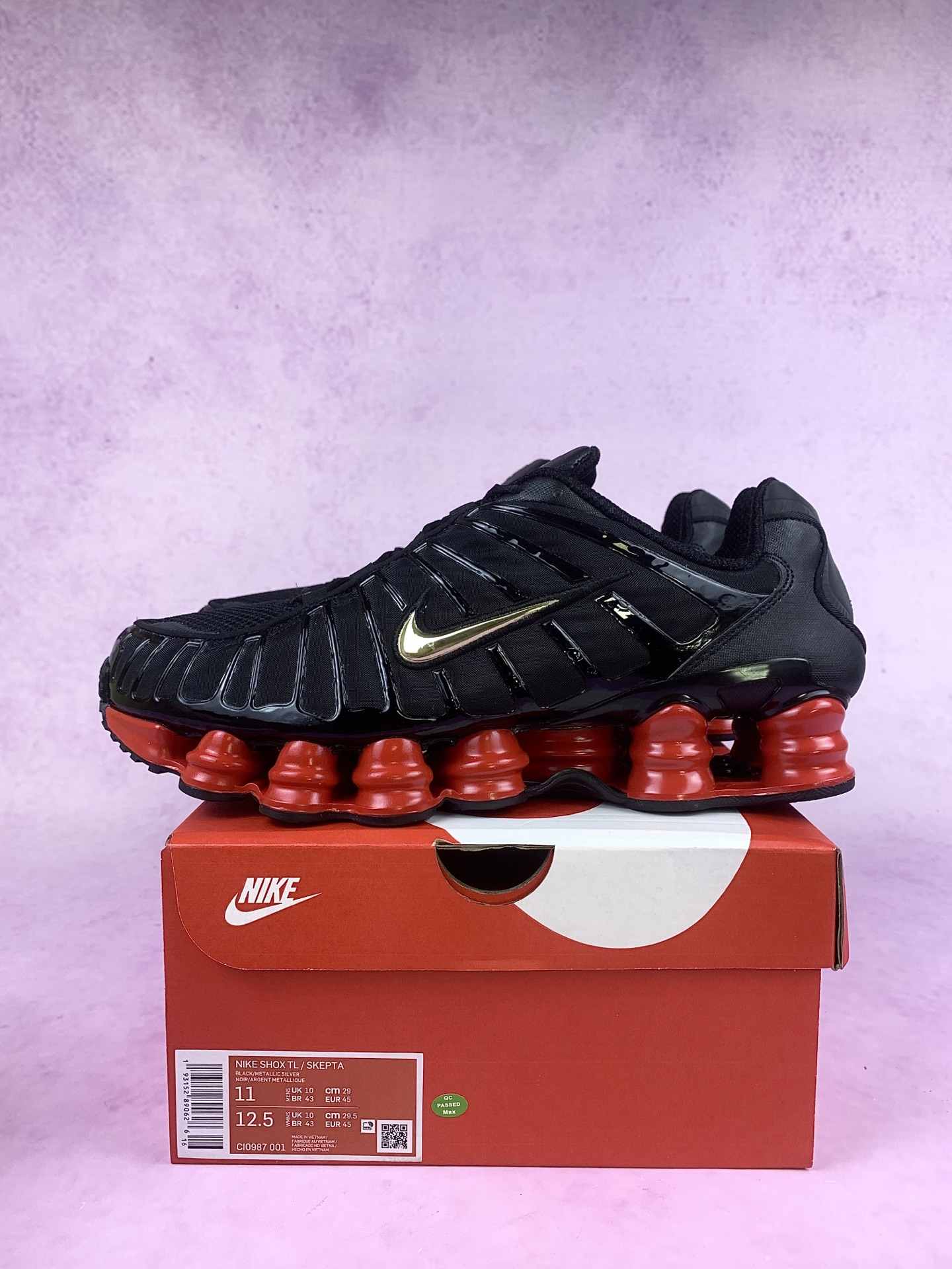 Skepta x Nike Shox TL 'Black' Shoes