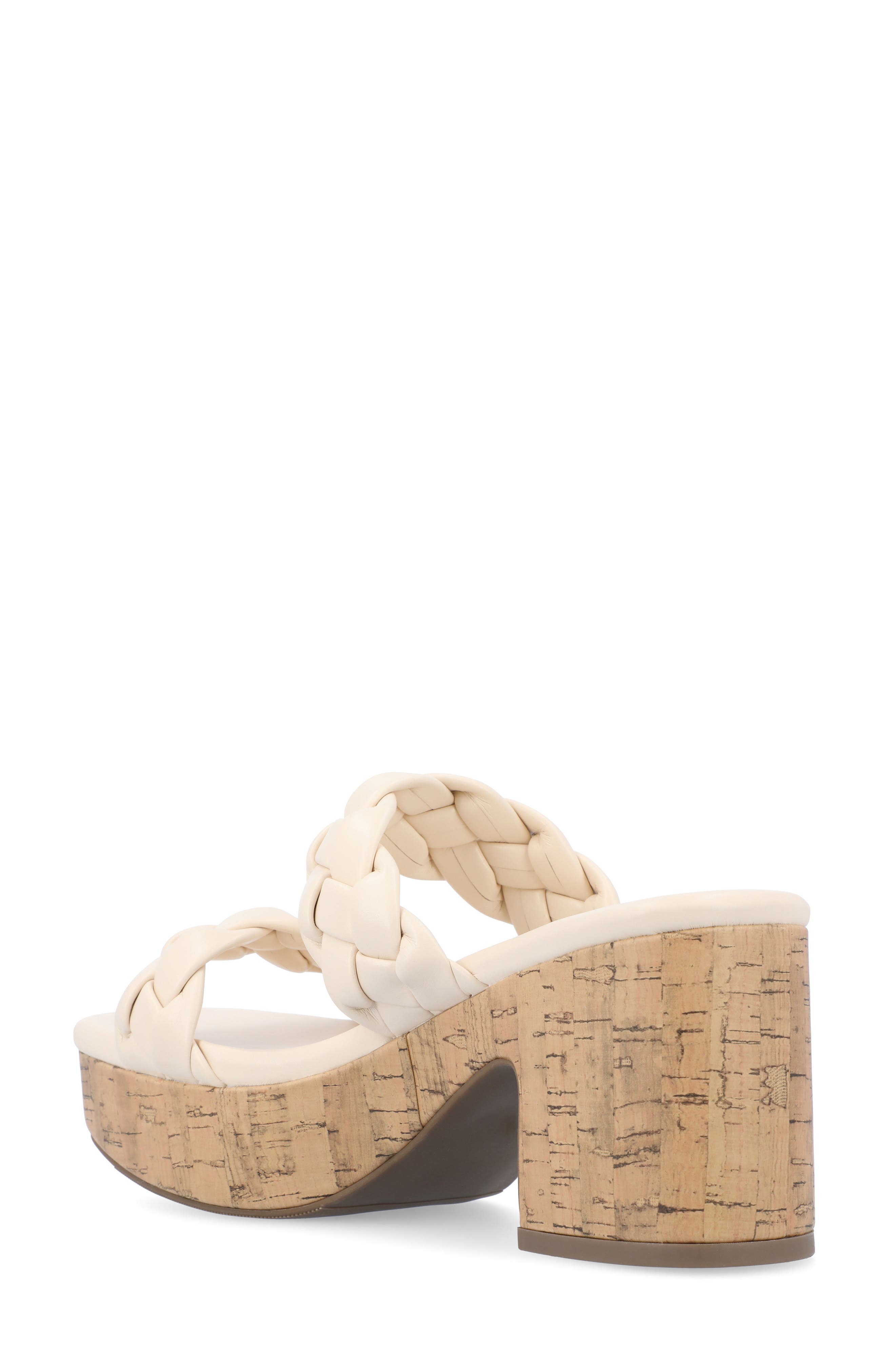 Journee Collection Kyaa Vegan Leather Platform Sandal